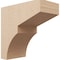 Ekena Millwork 12"W x 24"D x 24"H Classic Monterey Rough Cedar Woodgrain TimberThane Corbel, Primed Tan CORUR12X24X24MONRCPR - alternate 1